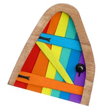 Miniature Door Realistic Decorative Long Lasting Convenient for Doll House