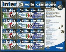 2010 San Marino Inter 3 Volte Campione MNH
