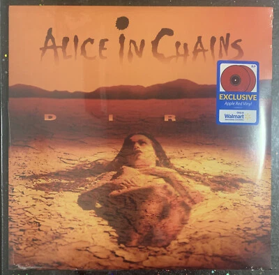 ALICE IN CHAINS DIRT 2 LP APPLE  RED COLORED VINYL NEW WALMART EXCLUSIVE - Image 1 of 4