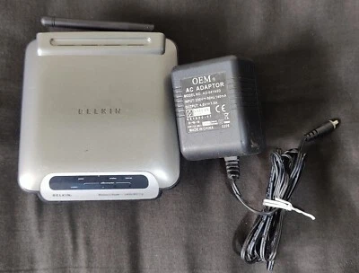 🌻 BELKIN Wireless G Router 802.11g - G Wireless USB extra BNIB Used ! - Image 1 of 4