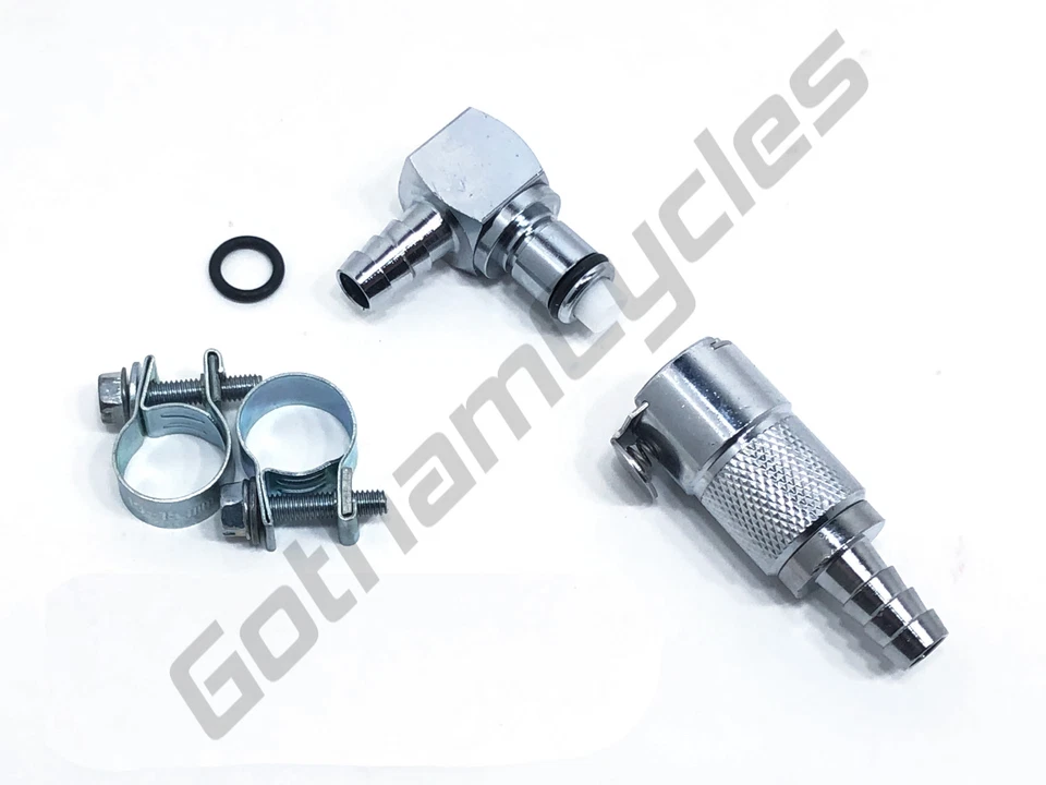 KTM 5/16" Gas Fuel Petrol Line Hose Quick Release Disconnect Coupling Kit Set - Image 1 of 1
