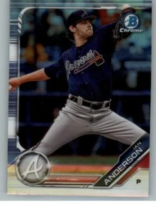 2019 Bowman Chrome Draft Refractors #BDC185 Ian Anderson (ref 129745) - Picture 1 of 2