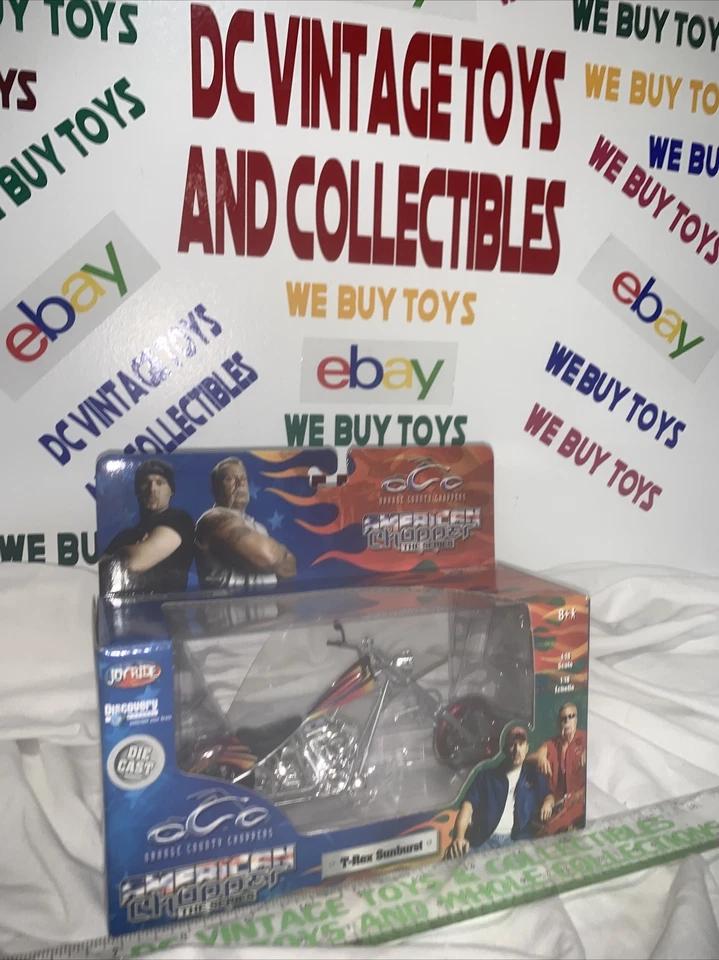 Orange County Choppers American Choppers Series Scale 1:18 T-Rex Sunburst - Image 1 of 4