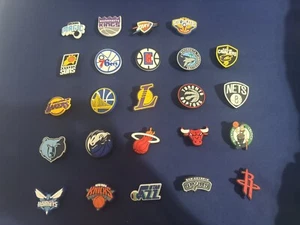 24 Basketball Teams Shoe Charm Different Charms Fit for Croc Jibbitz Wristbands - Picture 1 of 1