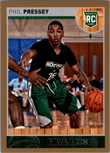 2013-14 Hoops Gold Boston Celtics Basketball Card #297 Phil Pressey