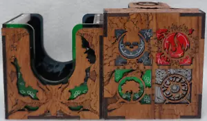 MTG Commander Deck Box DUNE-BROOD WHITE/GREEN/BLACK/RED Magic the Gathering - Picture 1 of 7