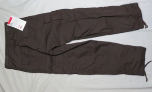 TRU-SPEC MENS PANTS XSS BROWN BDU P/C RIP-STOP TACTICAL CARGO RIPSTOP NWT NEW - Picture 1 of 10