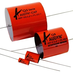 Audyn-Cap Film Capacitor Q4/10.0/400 MKP 10.0 µF/ 400 V Axial 270400-0028 - Picture 1 of 1