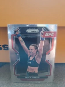 2022 Panini Prizm UFC Nina Nunes Prizm #160 2022 UFC Prizm Nina Nunes - Picture 1 of 2