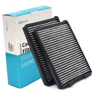 For BMW E39 525i 528i 530i 540i M5 Charcoal Pollen Cabin Air Filter 64312207985\ - Picture 1 of 9