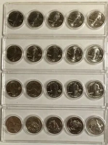 2016 COMPLETE ANNUAL SET NATIONAL PARK QUARTERS P-D-S- IN EDGAR MARCUS HOLDERS - Picture 1 of 4