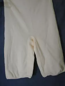 Mutandine Bloomer termiche nuove senza etichette nylon a punta rosa pantaloncini lunghi maglia a soffietto L - Foto 1 di 7