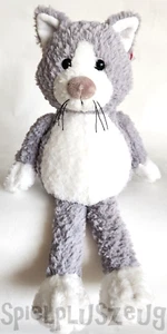 Peluche gato ovejero PLATA gris 40 cm peluche NUEVO - Imagen 1 de 2