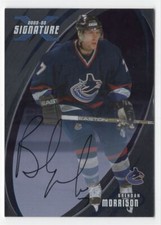 2002-03 Be a Player Signature Series Auto BRENDAN MORRISON .