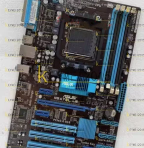 Used ASUS M5A78L LE Desk Motherboard AMD 760G 780L DDR3 Socket AM3 AM3+ ATX - Picture 1 of 1