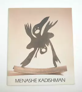 MENASHE KADISHMAN 1990 Kleiner Skulpturen-Kunstkatalog, Nohra Haime Galerie, RAR! - Bild 1 von 8
