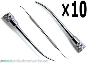 10× Pk Thomas 2 Dental Wax Carvers Restorative Double Ended Instruments - Picture 1 of 4