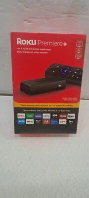 New Roku Premiere+ Digital Media Streamer with Voice Remote 4K/HDR/HD- 3921RW - Image 1 of 4
