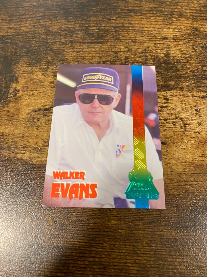 1995 Finish Line Super Series Trucks Rainbow Foil Walker Evans #46 Rookie RC - Image 1 of 1