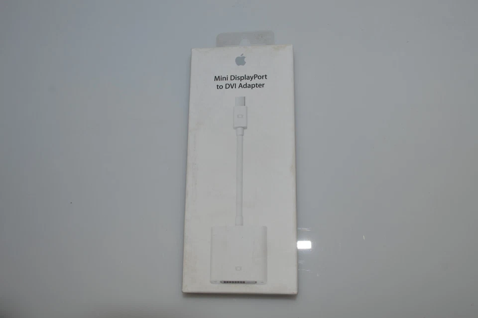 Original APPLE Mini Displayport Auf DVI Adapter Weiß A1305 Neu (SBU5) - Bild 1 von 2