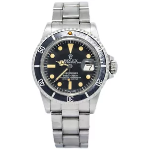 Rolex 1680 Submariner 1978 Oyster Pumpkin Patina Matte Black Dial Auto 40mm - Picture 1 of 6
