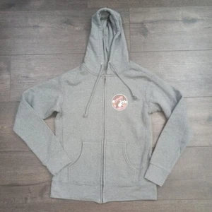 Buc-ee's Full Zip Hoodie Women's Size Medium Gray - Imagen 1 de 5