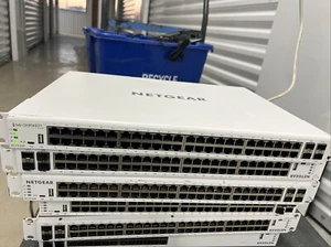 Netgear Smart Cloud Insight Managed Switch GC752XP Gigabit Ethernet PoE 48 Ports - Picture 1 of 16