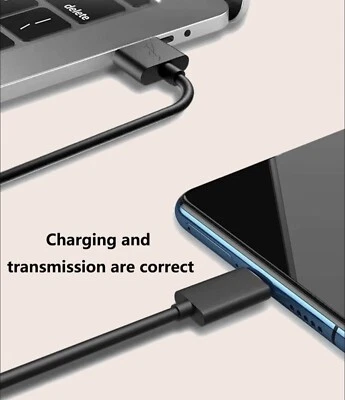 USB Type-C to USB-A 2.0 Male Charger Cable, 3 Feet (0.9 Meters), Black, 1 Count - Image 1 of 4