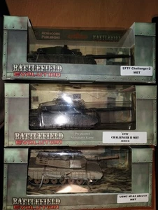 NEW in boxes - Mongoose Publishing Battlefield Evolution Battle Tanks (3) - Picture 1 of 1