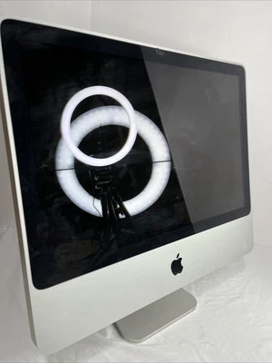 20" Apple iMac All in 1 Computer 2.4 GHz 6GB RAM 250 GB Harddrive A1224 - Image 1 of 4