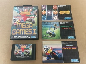 Sega Mega Drive Mega Games 1 Boxed Tested Pal Version CIB Fast Despatch Next Day - Picture 1 of 22