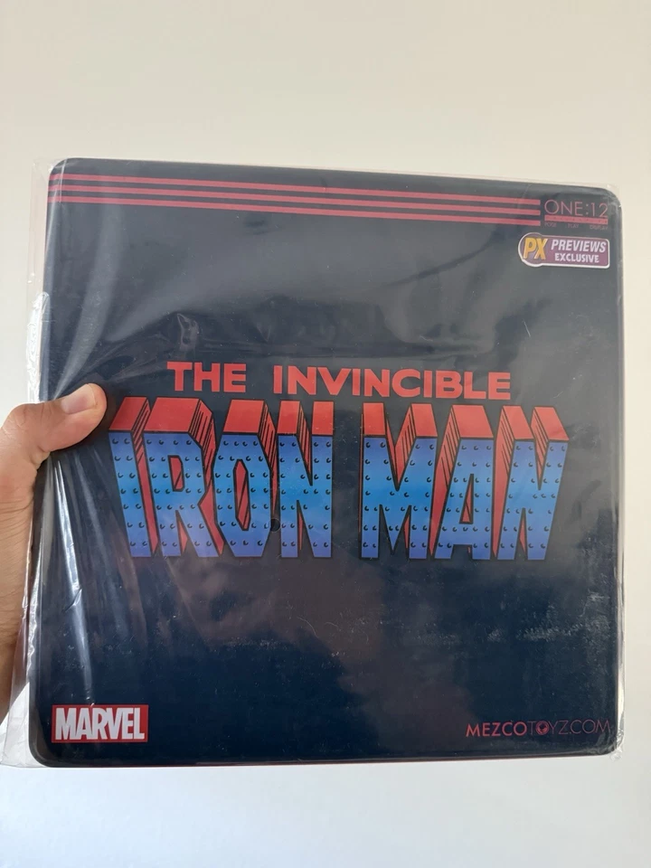 STEALTH ARMOR IRON MAN One:12 Figura Coletiva Marvel Mezco PX EXCLUSIVA NOVA  - Imagem 1 de 1