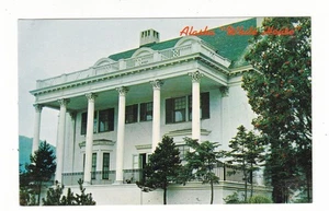 Alaska White House / Govenor's Mansion / Junea,u Alaska cartolina d'epoca - Foto 1 di 2