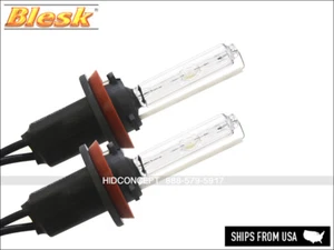 BLESK H11 Fog 3000K Golden Amber Headlight Conversion HID Xenon Bulbs 2-Pack - Picture 1 of 5