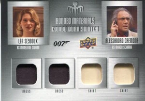 Tarjeta Swatch de James Bond Villanos y Esbirros BM-71 Lea Seydoux y Cremona - Imagen 1 de 1