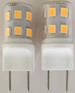 3 LED Light Bulbs for GE Samsung Jenn Air Whirlpool Microwave G8 120V 2W= 20W - Picture 1 of 7