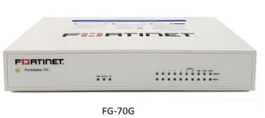 Fortinet Firewall FortiGate-70G 10 x GE RJ45 7 x Internal ports 2 x WAN 1 x DMZ - Picture 1 of 1