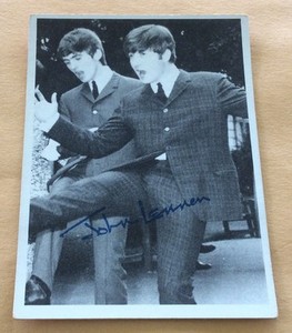 1964 Topps Beatles Black & White 3rd Series Trading Card #128