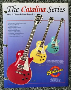 Gibson "LES PAUL CATALINA SERIES" - Original Custom Shop 1997 Prospekt - RAR!!! - Bild 1 von 2