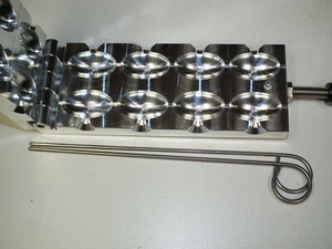 Egg Slip Sinker Multi Cavity Production molds 1/8 to 32oz Choose Size USA 3RD - Picture 1 of 9