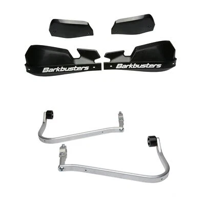 Guardamanos BarkBusters VPS B & W y montaje en 2 puntos Kawasaki KLE650 Versys 2007-2022 Foto 1 de 4