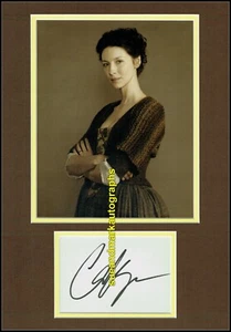 Autógrafo Caitriona Balfe Outlander Claire Beauchamp Randall Fraser UACC RD 96 - Imagen 1 de 1