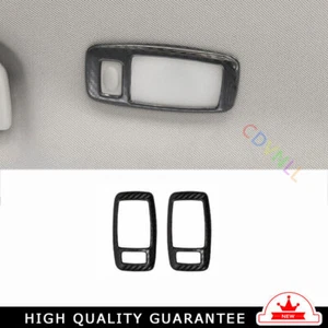 Cubierta de marco de lámpara de lectura trasera para Nissan Altima 2019-22 acero fibra de carbono - Imagen 1 de 5