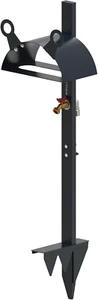 Garden Hose Holder Freestanding for Outside With Tool Storage Heavy Duty 2MM Car - Picture 1 of 9