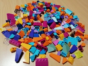 LEGO Großes Konvolut Dachsteine Inverse Steine bunt / Schrägsteine Lego Friends - Bild 1 von 7
