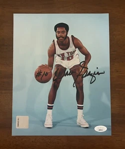 Walter “Clyde” Frazier Autographed New York Knicks 8X10 Photo JSA - Picture 1 of 2