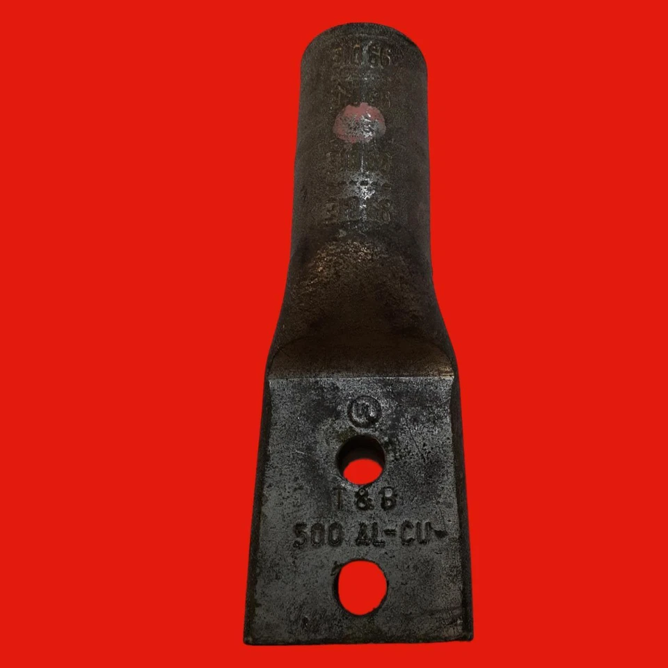 Thomas & Betts 500-AL-CU DIE 99 Two Hole Compression Lug - Image 1 of 4