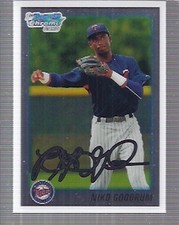 2010 (TWINS) Bowman Chrome Draft Prospects #BDPP33 Niko Goodrum