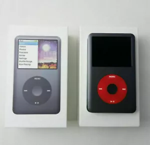 NEW Apple iPod Classic 7th Generation 1TB Black/Red SSD Custom (2000mAh) LATEST - Picture 1 of 4