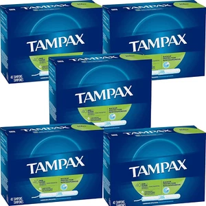 Cardboard Applicator Tampons, Super Absorbency 40 Ea (Pack of 5) - Picture 1 of 7